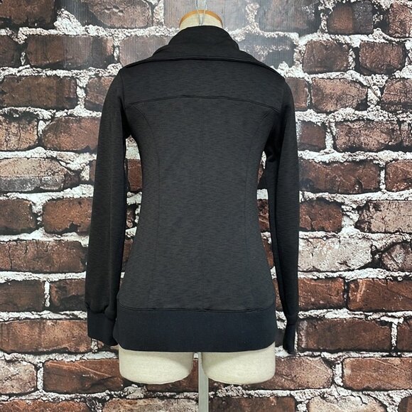 SIMS Jacket Sweatshirt Black Zip Up Size Small S - Picture 11 of 17